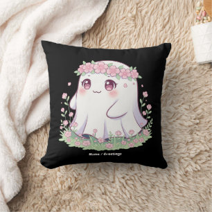 Coussin Fantôme floral Costume d'Halloween pour filles fem