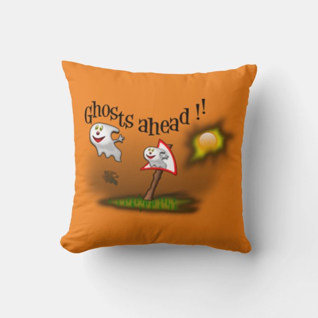 Coussin Fantômes devant (Recto)