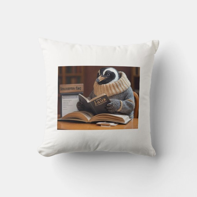 Coussin FAQ Linuxeros (Recto)
