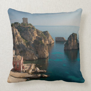 Coussin Faraglioni et madrague dans Scopello, Sicile