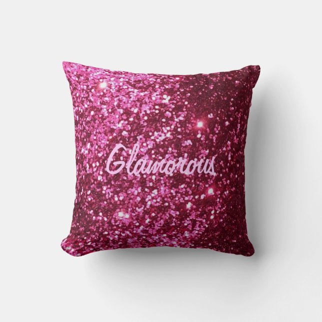 Coussin fascinant de parties scintillantes de (Recto)