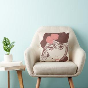 Coussin Fashion Girl