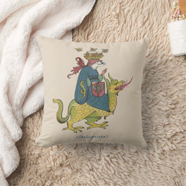 Coussin Fashionista médiéval (Couverture)