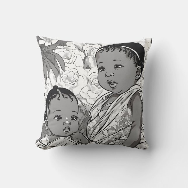 Coussin Fat Island Baby (Recto)