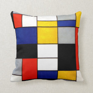 Coussin Fauvisme de style prin Mondrian