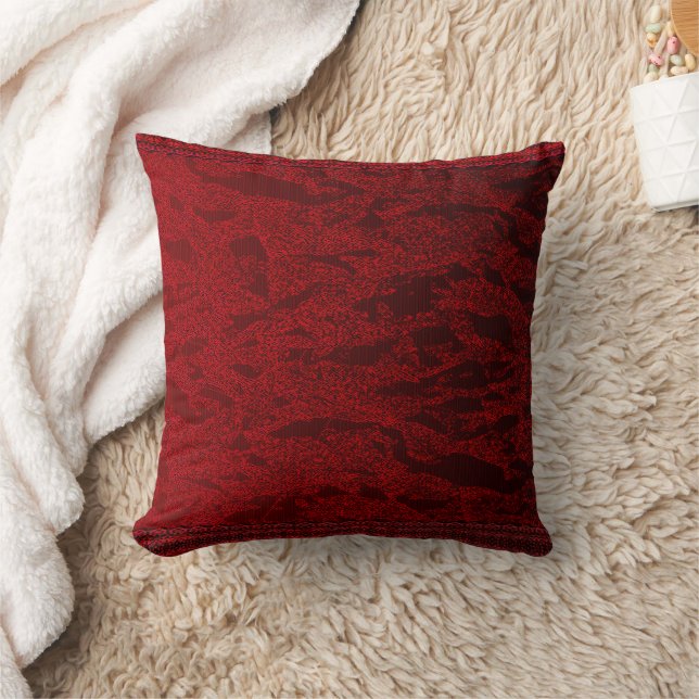 Coussin Faux Red Velvet (Couverture)