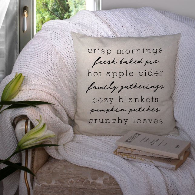 Coussin Favoris automne (Créateur téléchargé)
