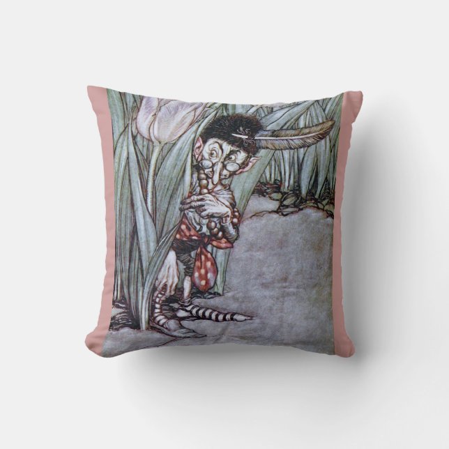 Coussin Fée de jardin (Recto)