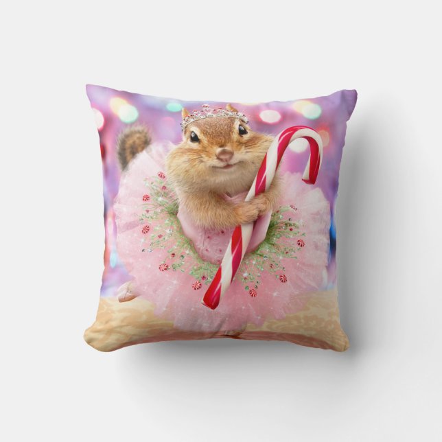 Coussin Fée de prune de Chipmunk (Recto)