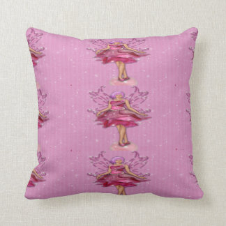 Coussin Fée rose