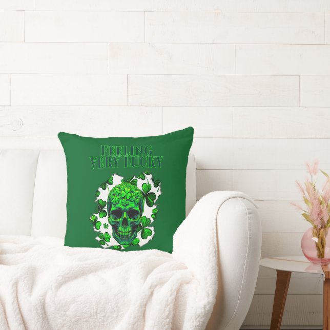 Coussin Feeling Very Lucky St Patrick’s Day - almofada (Canapé)
