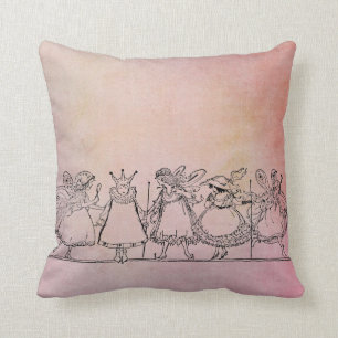 Coussin Féeries vintages douces