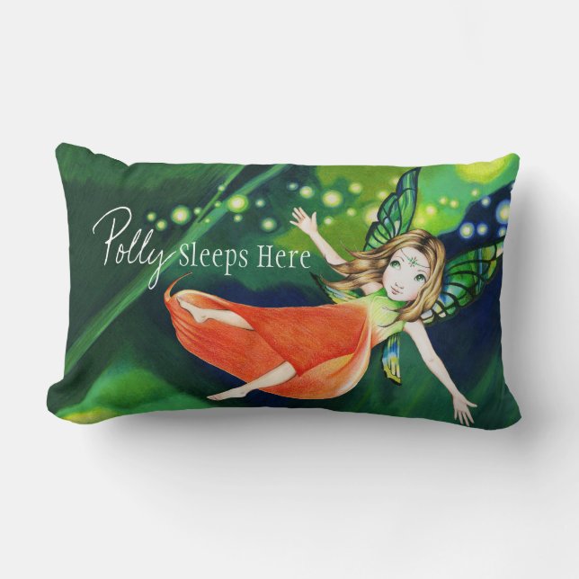 Coussin féerique personnalisé (Recto)