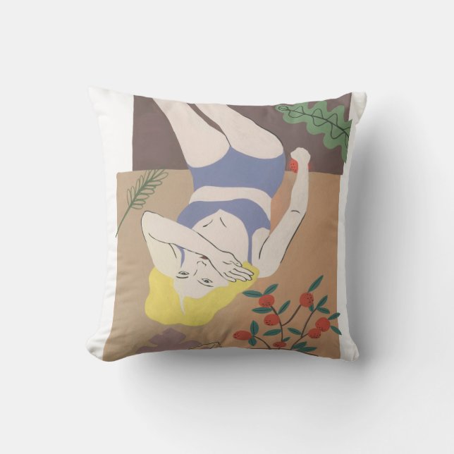 Coussin Femme qui ment (Recto)