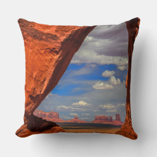 Coussin Fenêtre de roche sur Monument Valley, AZ