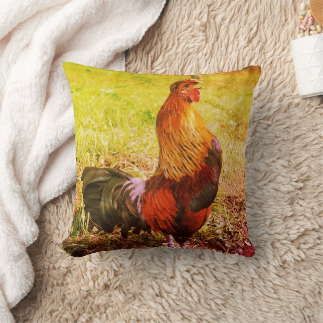 Coussin Ferme de croisière à coq Animaux Abstraits (Couverture)