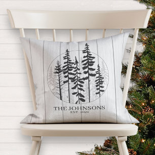 Coussin Ferme Rustique moderne de pins