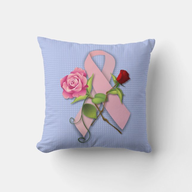 Coussin Fermeture du survivant du cancer du sein (Recto)