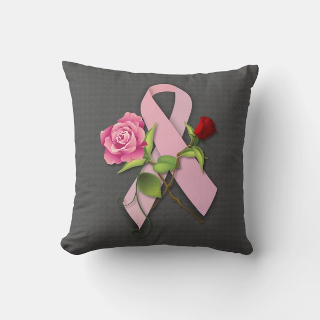 Coussin Fermeture du survivant du cancer du sein (Recto)