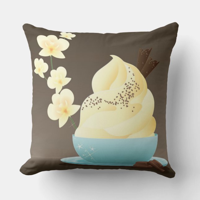 Coussin Festin de crème glacée (Recto)