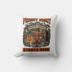 Coussin Festival de nuit effrayante d'Halloween