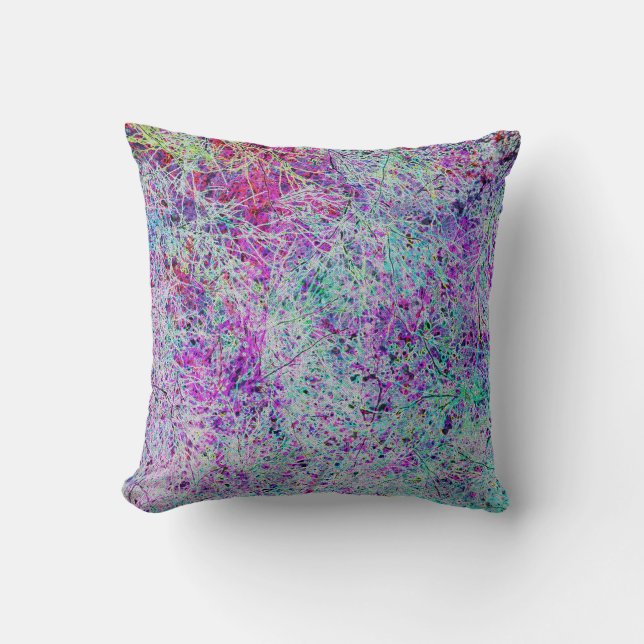 Coussin Festival des couleurs (Recto)