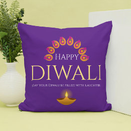 Coussin Festival des lumières Diwali Hindu