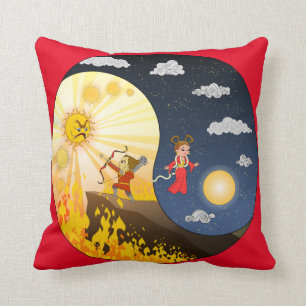 Coussin Festival du milieu de l'automne
