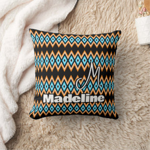 Coussin Festive Tribal Motif péruvien Jeu d'oreiller