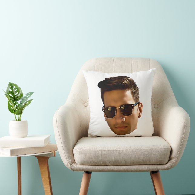 Coussin Fête d'anniversaire de Bachelorette avec découpe d (Chaise)