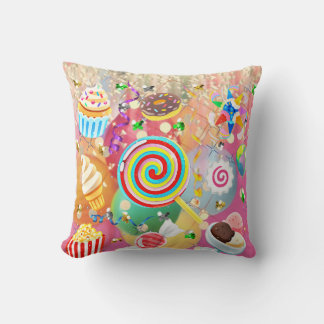 Coussin Fête de friandises Emoji