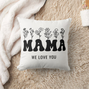 Coussin Fête des mères personnalisées
