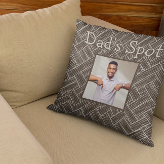 Coussin Fête des pères photo Brown de mon pantalon Spot Ca