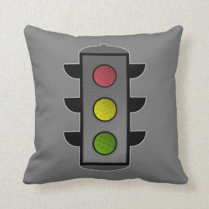 Coussin Feu de signalisation d'art de bruit