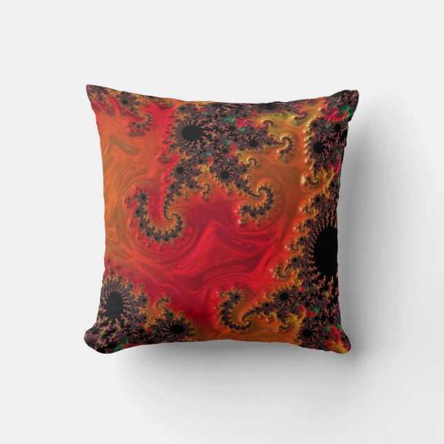Coussin feu et beauté (Recto)
