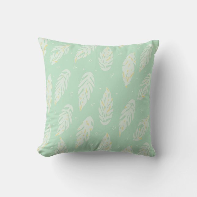 coussin feuille (Recto)