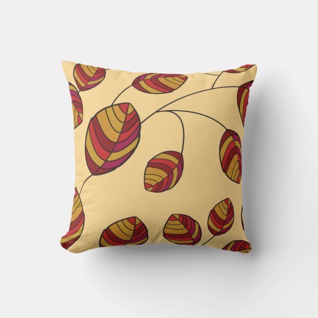 Coussin feuille (Recto)