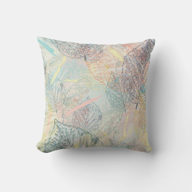 Coussin Feuille. (Recto)