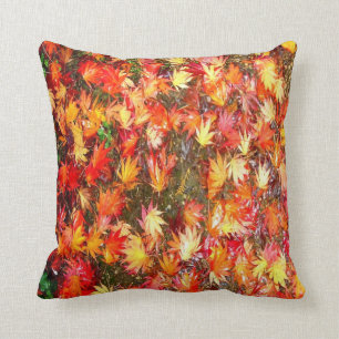 COUSSIN FEUILLE D'AUTOMNE
