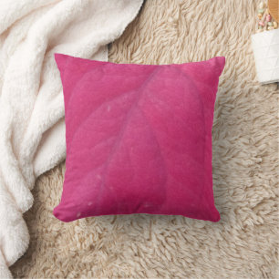 Coussin Feuille d'automne pourpre