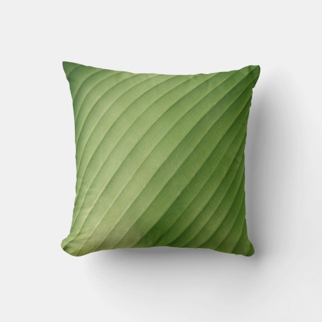 Coussin Feuille de banane verte (Recto)