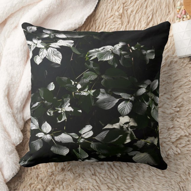 Coussin Feuille foncé (Couverture)