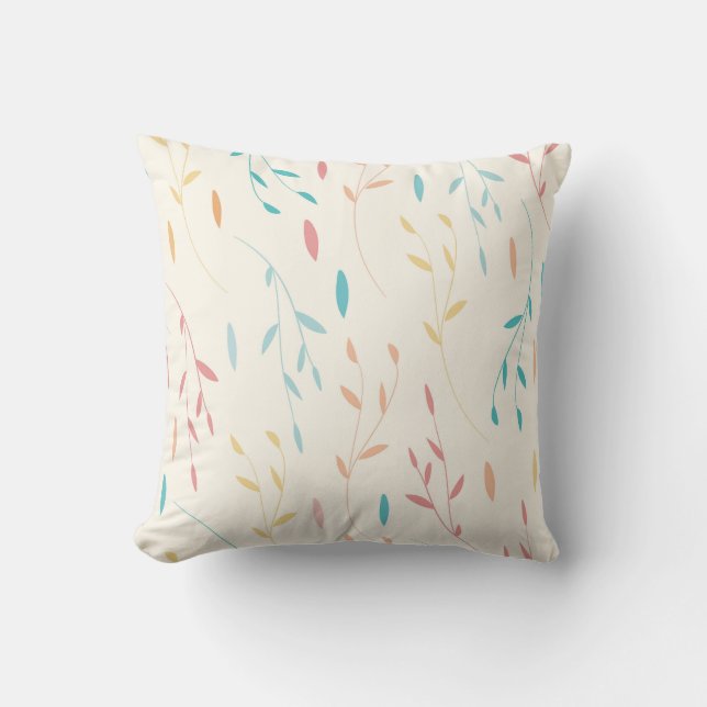 Coussin feuilles d'arbre (Recto)