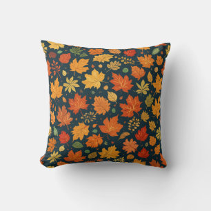 Coussin feuilles d'automne chaudes Cushion