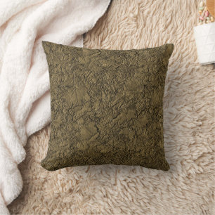 Coussin Feuilles D'Automne En Brown Nature Motif Art