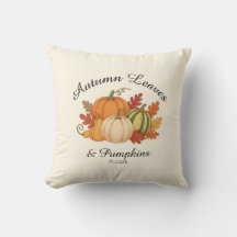 Feuilles d'automne et Citrouilles - Cosy Harvest D