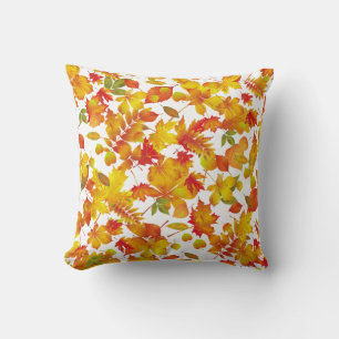 Coussin Feuilles d'automne lumineuses