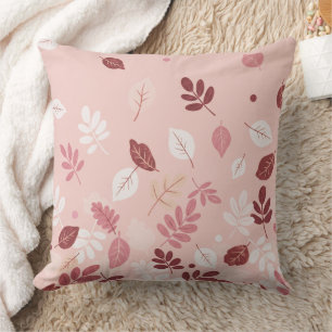Coussin Feuilles d'automne minimales
