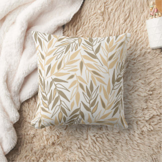 Coussin Feuilles de brindilles.