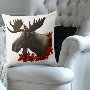 Coussin Feuilles de l'érable rouge orignal